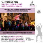 Tanzt mit uns – Für eine Ende der Gewalt – One Billion Rising am 14.2.2024